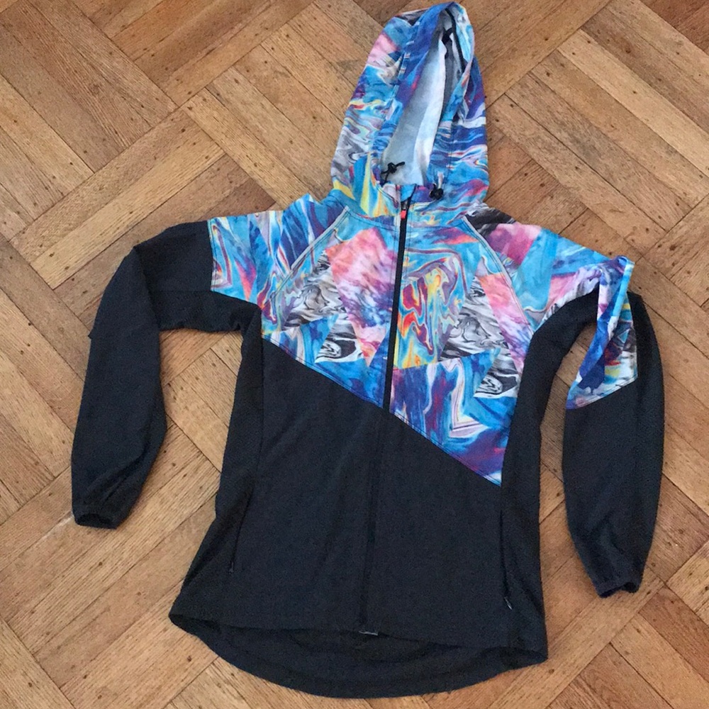 Sweaty Betty zipped up lightweight hoodie